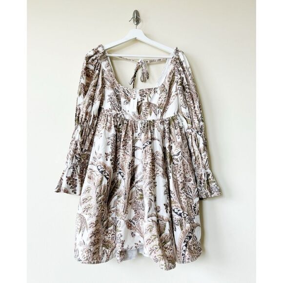 Anthropologie Pilcro Square-Neck Long sleeve Dress - Picture 5 of 9